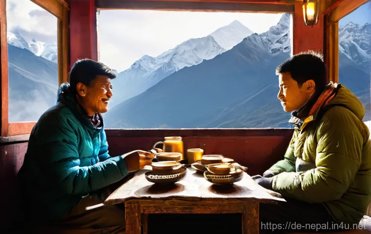 에베레스트 베이스캠프 도전 팁 - **Preparation Hike in the European Alps:** A lone female hiker, approximately 30-40 years old and dr...